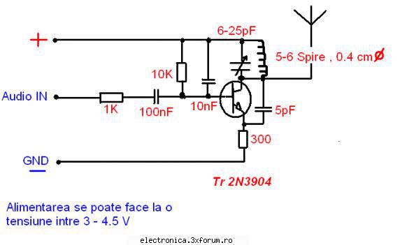 Emitator FM - Aceasta este schema - Scheme